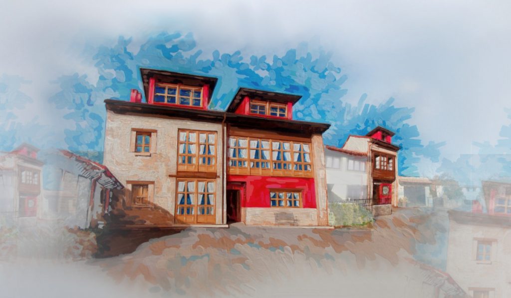 Pintura de Hotel Vallanu